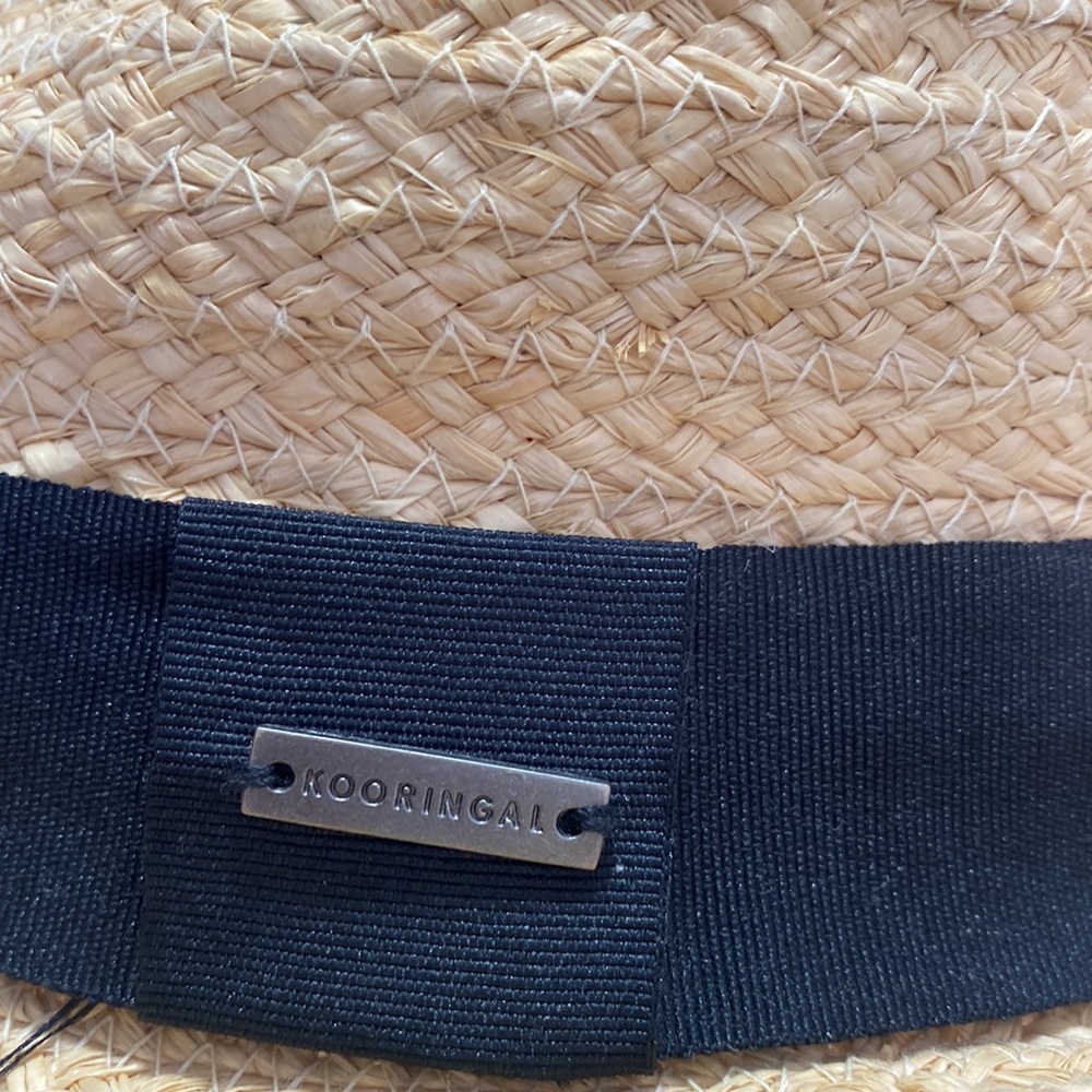 Kooringal Straw Fedora Hat - Picture 2 of 9